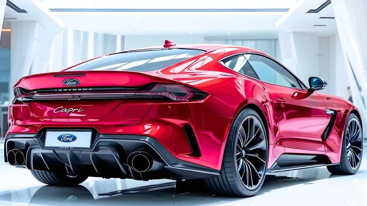 2026 Ford Capri Electric Coupe SUV: 390-Mile Range Meets Sporty Design and Smart Safety