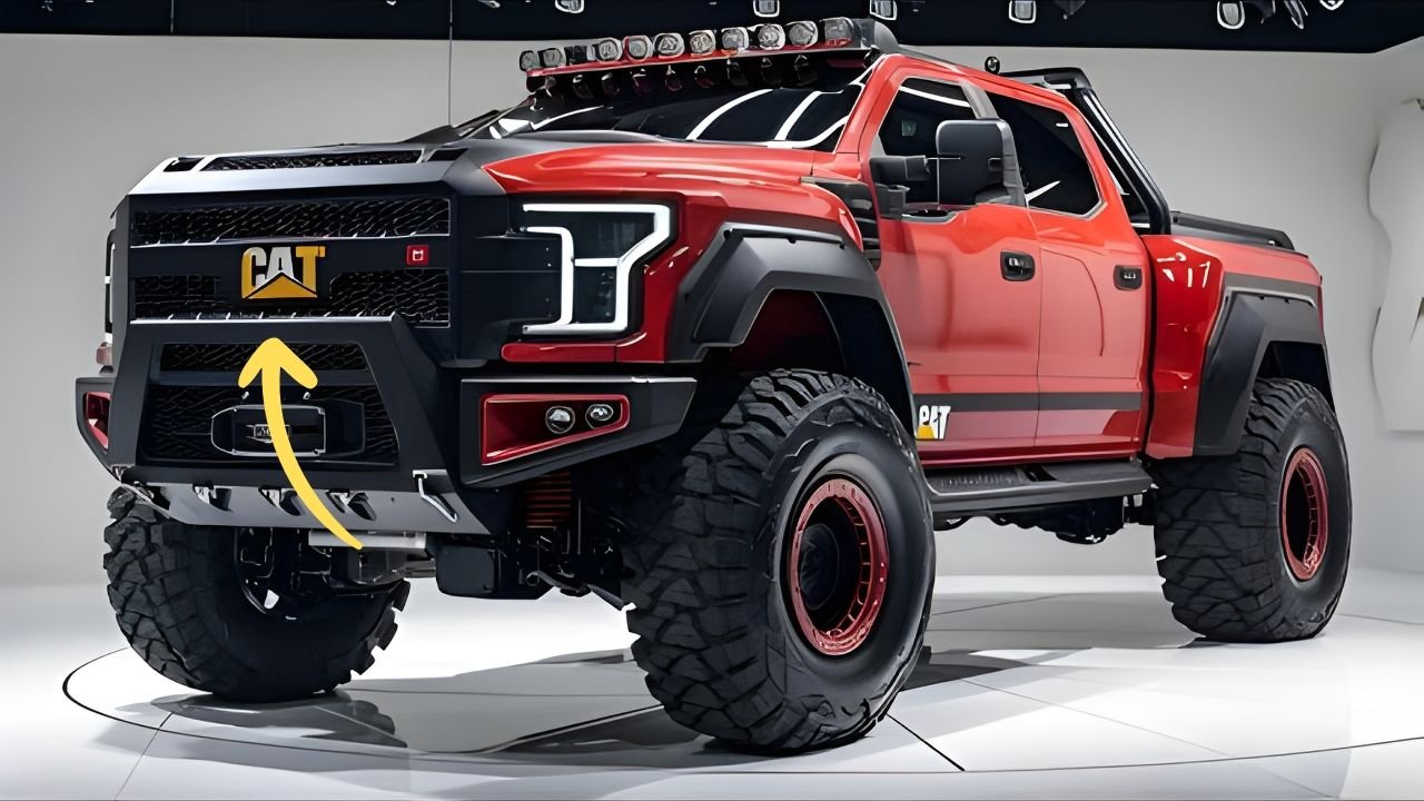 Caterpillar Pickup Concept Signals a New Heavy-Duty Challenger With Industrial Strength and Diesel Power